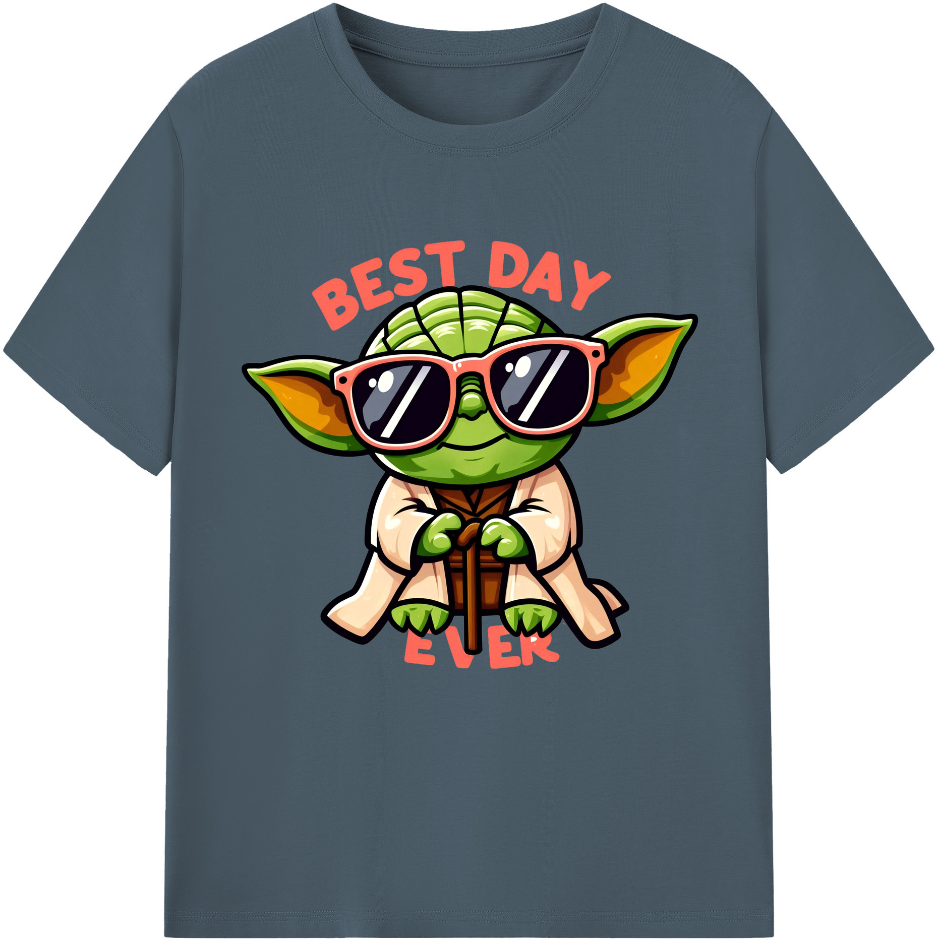 （画像用） スター・ウォーズ Star Wars 綿100％半袖Tシャツ（フロントプリント）